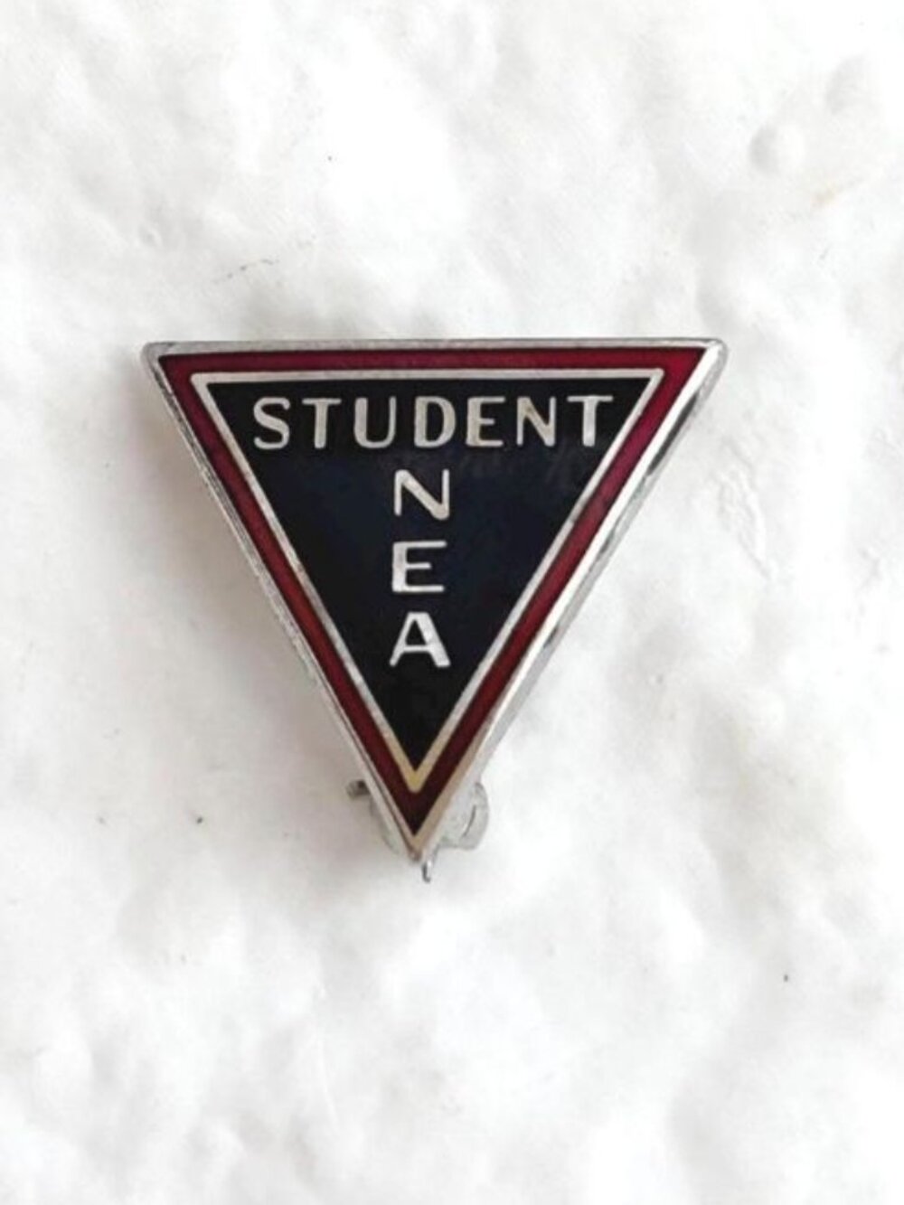 Student NEA National Education Association Sterling Silver 925 Vintage Brooch